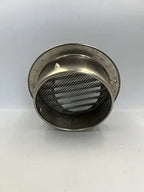 Astberg Outer Cowl Steel (100mm/4") Chimney Outer Cowl/Outer Cowl with Mesh/Duct Pipe Cover/Wall Vent Cover/Vent Cap - Astberg Ventilation