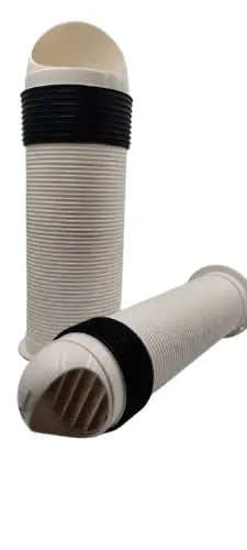Astberg PVC Long Pipe Cowl (100mm/4) - Astberg Ventilation