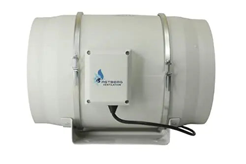 Astberg AF-250P (250mm/10) (1405CMH/826CFM)Silent mix flow / Inline fan / Duct fan / Inline duct fan / Fresh Air Ventilation System - Astberg Ventilation