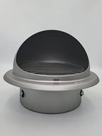 Astberg Outer Cowl Steel Powder Coated (200mm/8") Cowl with Bird mesh, Chimney Cowl, Exhaust Vent, (SUS304) Steel - Astberg Ventilation