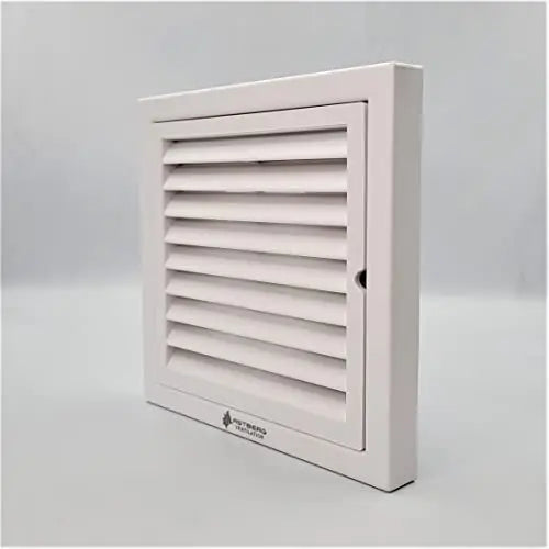 Astberg Outer Grill Abs/Square Grill/Grill With Mesh/Pipe Grill/Chimney Grill/Exhaust Outer Lowers/Vent Cap (100Mm/4, White - Astberg Ventilation