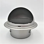Astberg Outer Cowl Steel Powder Coated (150mm/6") Cowl with Bird mesh, Chimney Cowl, Exhaust Vent, (SUS304) Steel - Astberg Ventilation