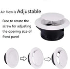 Astberg 3 Step Diffuser With Dust Filter (100mm/4) Ducting Cover/Diffuser Exhaust/Pipe Diffuser/Supply Valve/Air Vent/Ventilation Ducting Diffuser - Astberg Ventilation