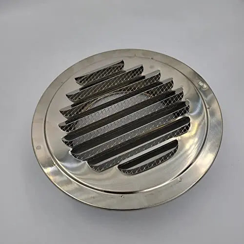 Astberg Outer Grill Steel (100mm/4") Grill with Bird Mesh, Exhaust Vent, Chimney Grill (SS304) Steel - Astberg Ventilation