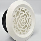 Astberg ABS Fancy Grill (100mm/4) Fancy Grill/Ceiling Grill/Ventilation Ducting Hose Cover/Air Vent Valve/Ceiling Diffusers/Vent Cap - Astberg Ventilation