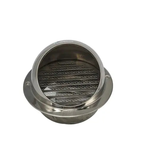 Astberg Outer Cowl Steel (100mm/4") Chimney Outer Cowl/Outer Cowl with Mesh/Duct Pipe Cover/Wall Vent Cover/Vent Cap - Astberg Ventilation