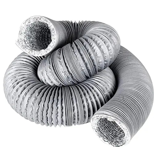 Astberg PVC Flexible Pipe/Insulated Pipe/Chimney pipe/Duct Pipe/Exhaust pipe/Aluminum pipe (150mm/6") - Astberg Ventilation