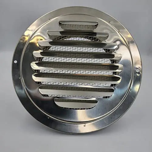 Astberg Outer Grill Steel (100mm/4") Grill with Bird Mesh, Exhaust Vent, Chimney Grill (SS304) Steel - Astberg Ventilation