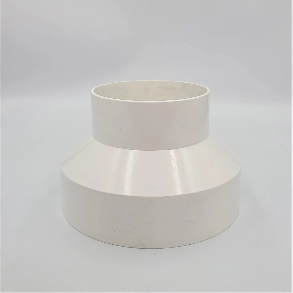 Astberg ABS Reducer Pvc Pipe Reducer/Flexible Pipe Reducer/Pipe Connector/Plastic Pipe Reducer (6"-8") - Astberg Ventilation