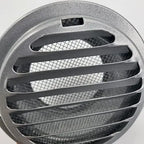 Astberg Outer Grill Steel Powder Coated (100mm/4), Grill With Bird Mesh, Exhaust Vent, Chimney Grill (SS304) Steel, Vent Cap, Vent Grill - Astberg Ventilation