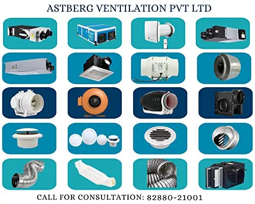 Astberg Af-315P (315Mm/12) (2206Cmh/1298Cfm) Silent mix flow / Inline fan / Duct fan / Inline duct fan / Fresh Air Ventilation System - Astberg Ventilation