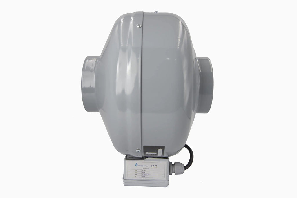 Astberg AEE100 Powder Coated (100mm/4inch)(262CMH/154CFM) Silent mix flow / Inline fan / Duct fan / Inline duct fan / Fresh Air Ventilation System - Astberg Ventilation