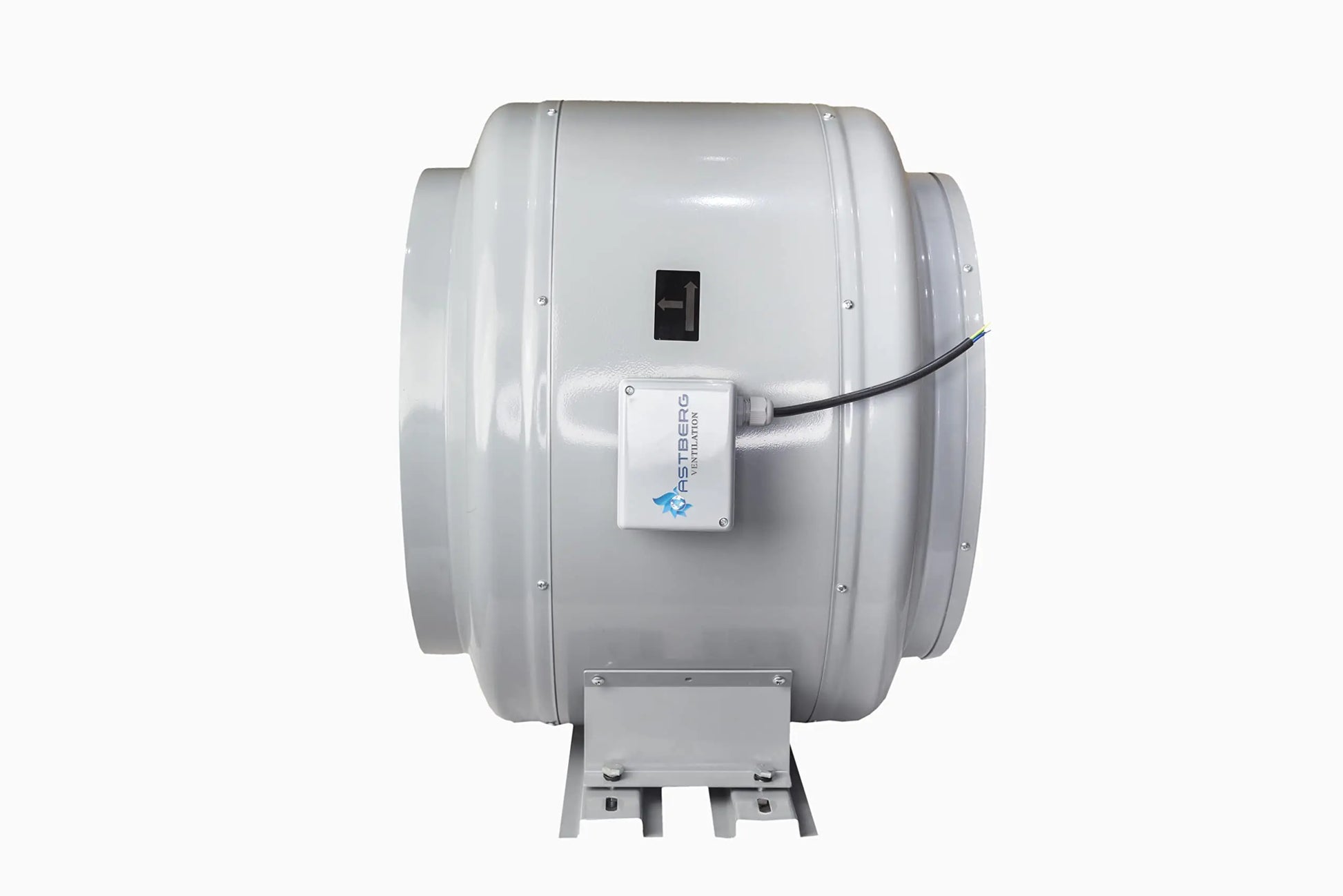 Astberg Circular Duct Fan AEE400 Powder Coated 400mm/16(2500CMH/1471CFM) - Astberg Ventilation