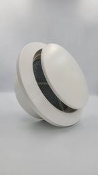 Astberg 3 Step Diffuser With Dust Filter (100mm/4) Ducting Cover/Diffuser Exhaust/Pipe Diffuser/Supply Valve/Air Vent/Ventilation Ducting Diffuser - Astberg Ventilation