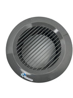 Astberg Round grill (6"/100mm) Grey Color - Astberg Ventilation