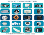 Astberg ABS Reducer Pvc Pipe Reducer/Flexible Pipe Reducer/Pipe Connector/Plastic Pipe Reducer (6"-8") - Astberg Ventilation