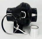 Astberg Micro Jet (100mm/4") (147CMH) (2600RPM) Booster Fan/Silent Mix Flow/Inline Duct Fan/Duct Exhaust/Inline Exhaust/Circular Inline Fan / - Astberg Ventilation