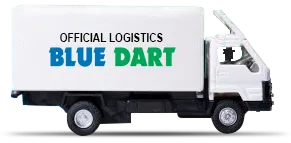 Offering free delivery services on our product, delivery by bluedart.